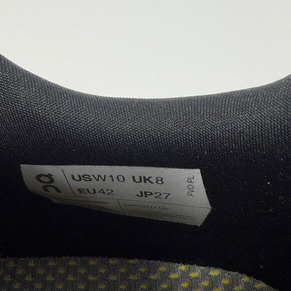 On Running Women's Cloudmonster 2 Sneakers - Black/White - 10 - Picture 9 of 9